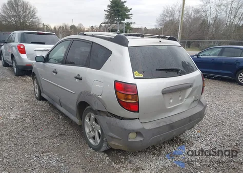2004 Pontiac Vibe z USA, uszkodzony, nr VIN 5Y2SL62814Z470139